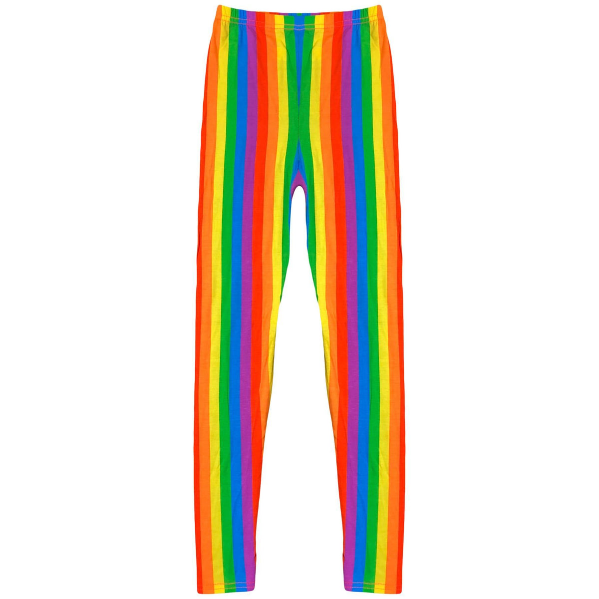 Girls Rainbow Clothing Crop Tops Skirts Dresses Jumpsuits Leggings Party Wear