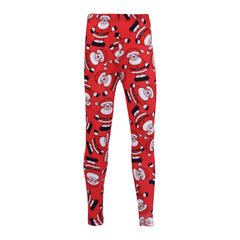 A2Z 4 Kids Girls Christmas Leggings Multi Xmas Fashion Legging