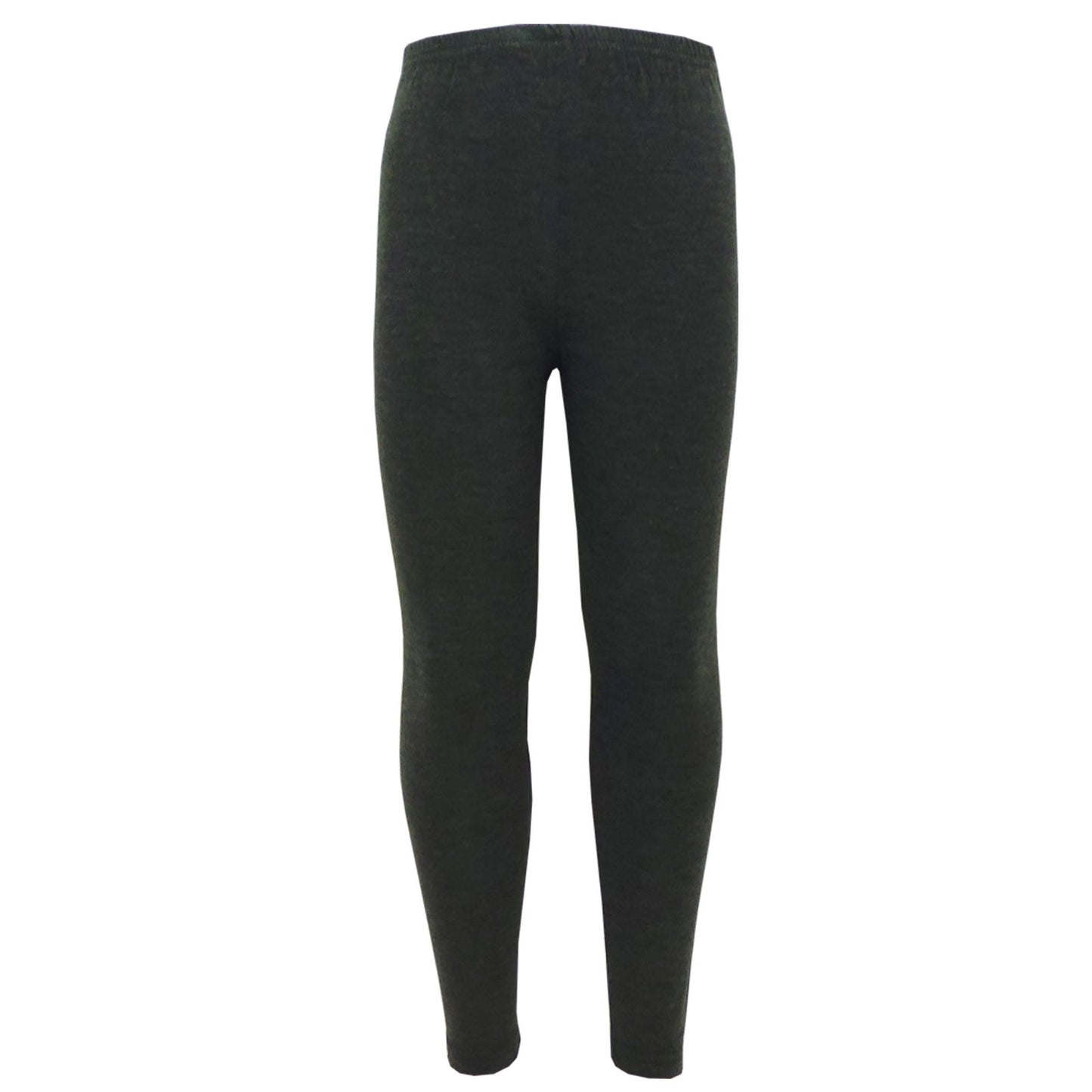 Girls Legging Kids Plain Viscose Fashion Dance School Leggings Age 2-13 Years