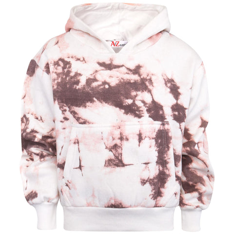 Kids Cropped Tie Dye Tracksuit Hoodie Jogging Sweatpants Girls Age 5-13 Years