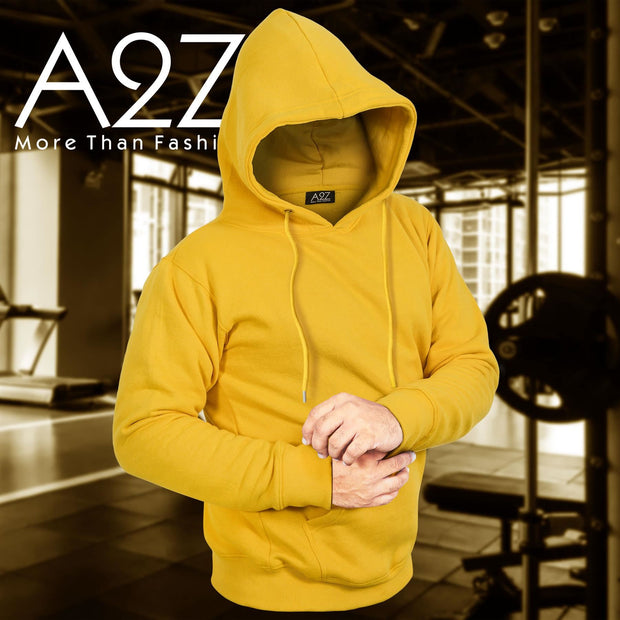 A2Z Mens Fleece Hoodie Pullover Hooded Sweatshirt Long sleeve S/M/L/XL/XXL/3XL/4XL