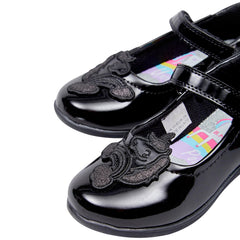 A2Z 4 Kids Girls Unicorn Patent Shoe PU Leather Mary Jane Back to School Shoes