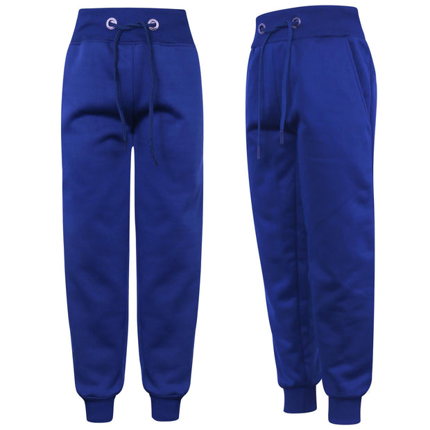 A2Z 4 Kids Girls Boys Plain Royal Blue Tracksuit Hoodie with Jogger Sweatpants Sports Activewear Set For Kids New Age 5 6 7 8 9 10 11 12 13 Years