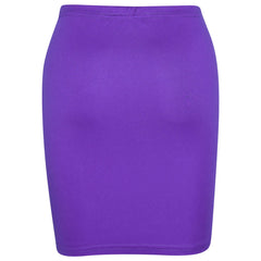 Kids Girls Plain Pencil Skirt Trendy Summer Clothing Sets Age 5-13 Years
