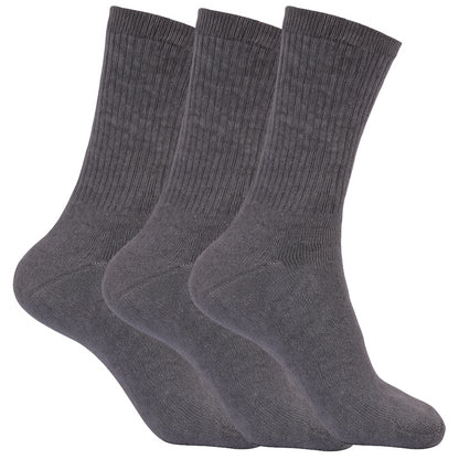 Kids Boys PE School Sports Socks Athletic Cotton Crew Socks Ideal for Playground