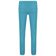 Kids Skinny Jeans Girls Stretchy Jeggings Fit Pants Coloured Trousers 5-13 Years