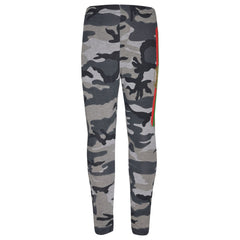 Girls Tops Kids Royalty Camouflage T Shirt Top & Legging Loungewear Set 7-13 Yr