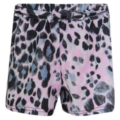 A2Z 4 Kids Girls Crop & Shorts Set Dabbing Unicorn Snow Leopard Trendy Fashion