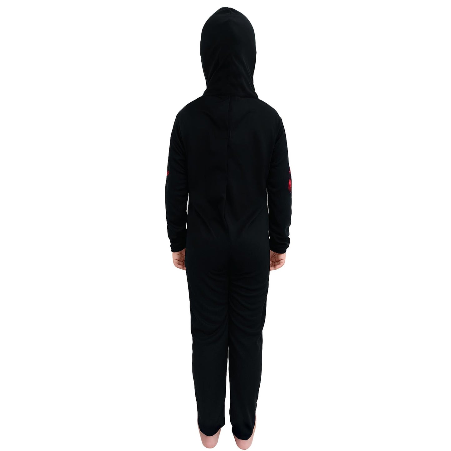 A2Z 4 Kids Boys Girls Rose Skeleton Halloween Costume Fancy Dress with Hooded