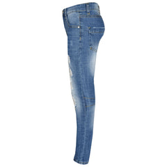 A2Z 4 Kids Skinny Jeans  Ripped Stretchy Pants Fashion Pant New Age 3 -13 Years