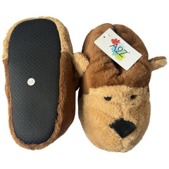 A2Z Girls Boys Womens Mens 3D Monkey Animal Slippers Cute Face Indoor Footwear