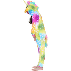Kids A2Z Onesie One Piece Unicorn Pyjamas Costume For Girls Age 2-13