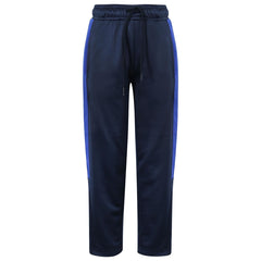 A2Z 4 Kids Girls Boys Unisex Tracksuit Royal Blue Contrast Panelled Fleece School PE Kit Zip Up Top Jogging Bottoms & Hoodie Set Age 2-13 Years