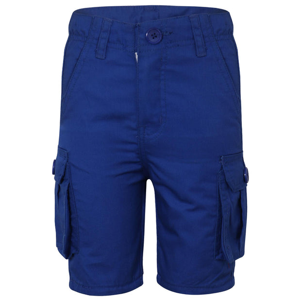 A2Z 4 Kids Cargo Shorts Combat Multi Pocket Lightweight Trendy Cotton 5-13 Years