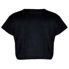 Kids Girls Crop Top #DAB Stylish Floss Fashion Trendy T Shirt Tops Tees 5-13 Yr