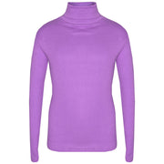 Kids Girls Polo Neck T Shirt Thick Cotton Turtleneck Jumper Long Sleeve Top 2-13