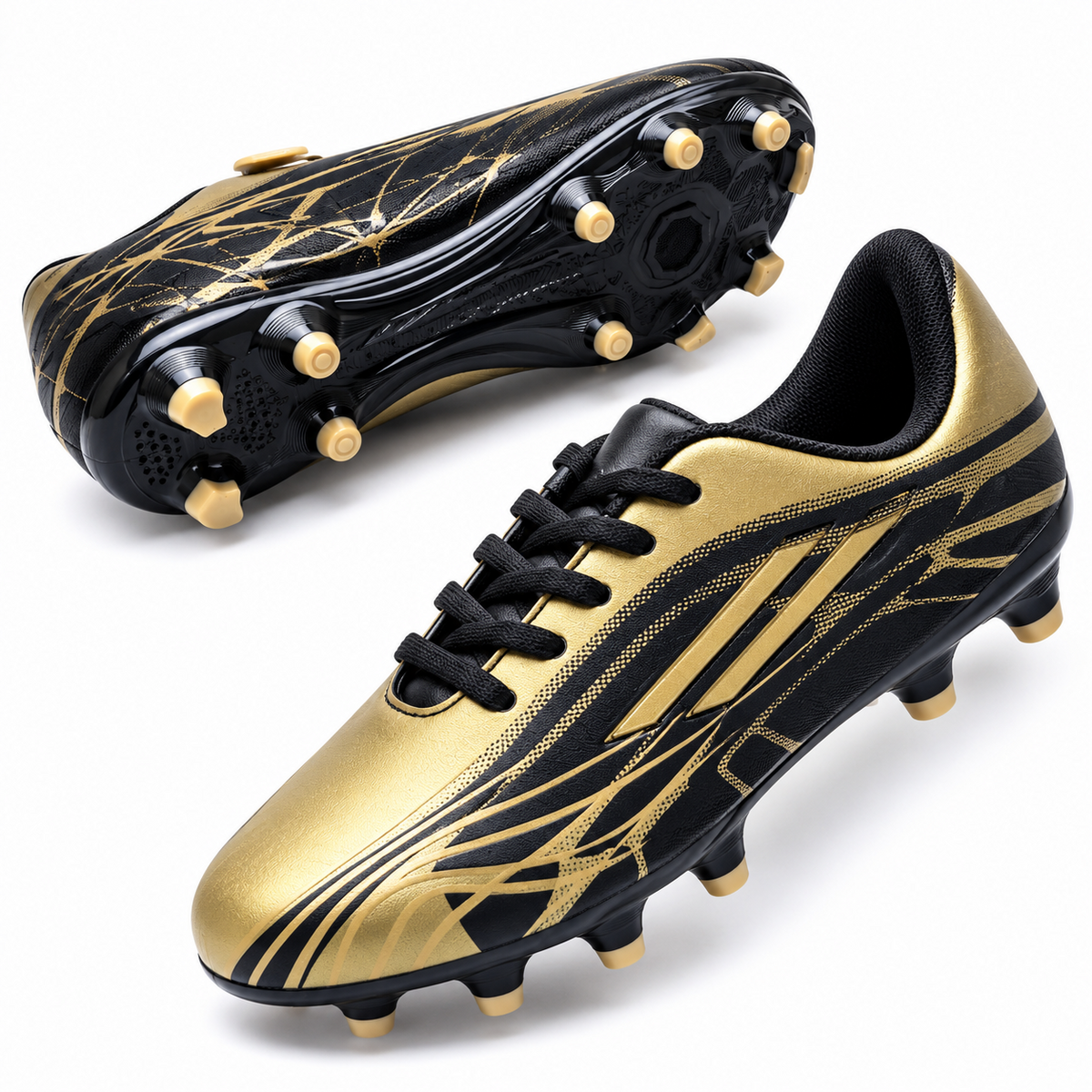 A2Z 4 Kids Boys Girls Football Boots Junior Soccer Cleats Moulded Stud Trainers