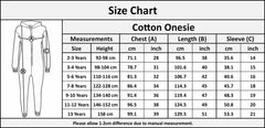 Kids Girls Boys Polka Dot Cotton A2Z Onesie One Piece Hooded Jumpsuit 2-13 Years