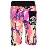 Kids Shorts Girls Boys Camouflage PE Shorts Knee Length Half Pant 5-13 Years