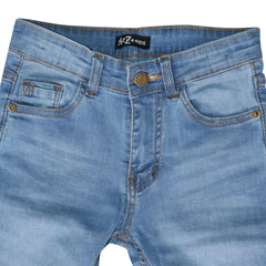 Kids Faded Denim Jeans Comfort Stretch Trousers Pants Boys Age 5-13 Years