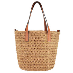 Women Beach Bag Cotton Shopping Bag Ladies Picnic Travel Bag Grocery Tote Bags
