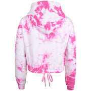 A2Z 4 Kids Tracksuit Tie Dye Printed Pink Cropped Hoodie with Jogger Sweatpants Gym Sports Activewear Cord Outfit Set Girls Children Age 5-6, 7-8, 9-10, 11-12 & 13 years