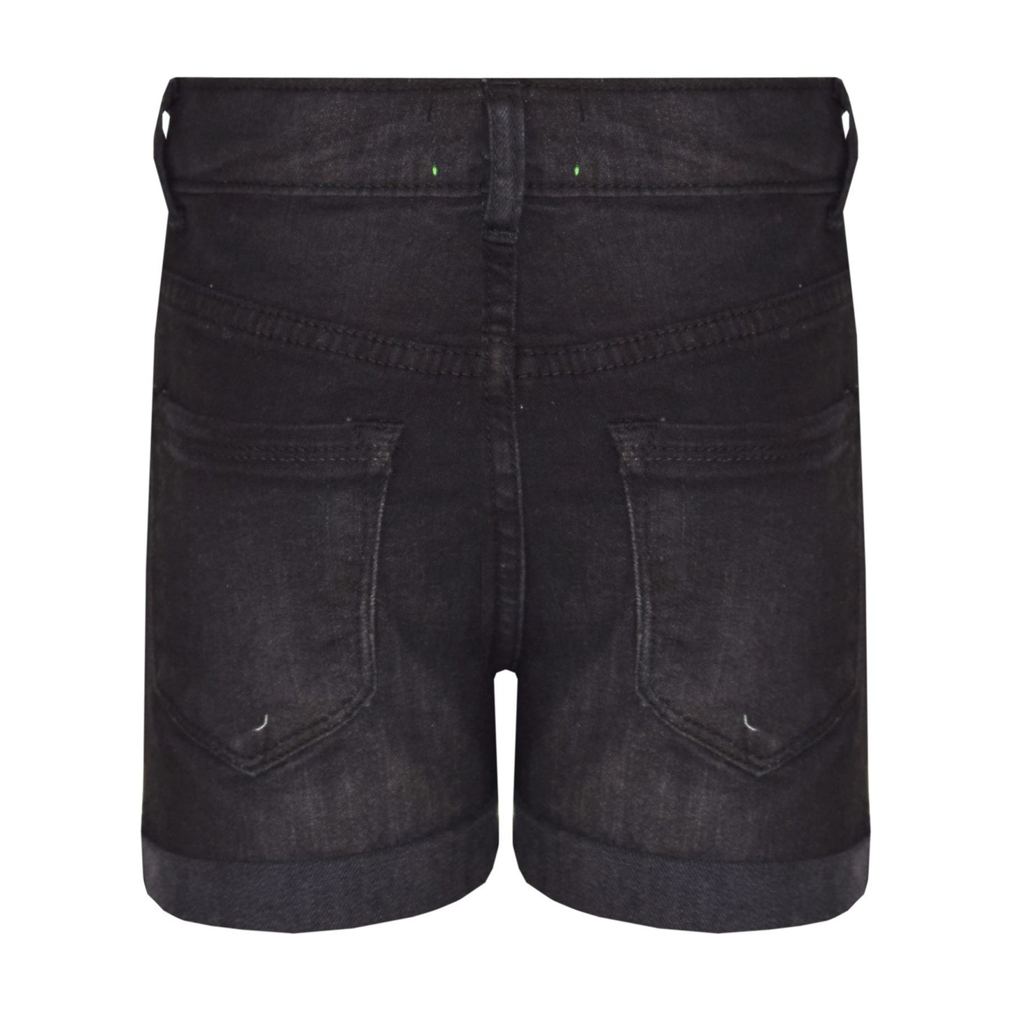 Kids Shorts Boys Girls Denim Ripped Chino Bermuda Shorts Knee Length 5-13 Years