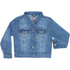 Kids Girls Jackets Denim Style Fashion Jean Jacket Coat New Age 3-13 Years
