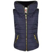 A2Z 4 Kids Kids Girls Boys Designer's Navy Sleeveless Hooded Padded Quilted Puffer Bubble Gilet Bodywarmer Jackets 5 6 7 8 9 10 11 12 13 Years