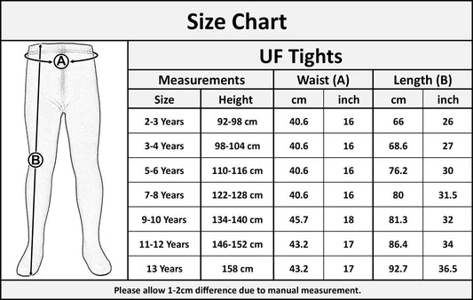 Kids Girls Cotton Rich Uniform School Tights Pack Of 6 Warm Thick Schoolwear