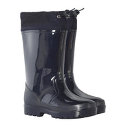Kids Girls Boys Wellies Wellington Twin Tread Rainboot Non Slip Waterproof Shoes