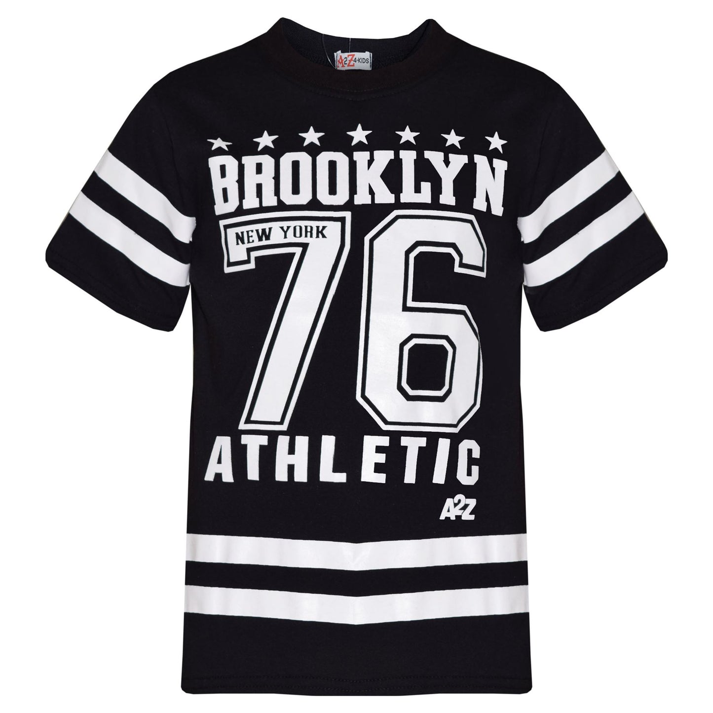 Boys Top Kids Designer Brooklyn 76 Camouflage T Shirt Tops & Trouser Set 5-13 Yr