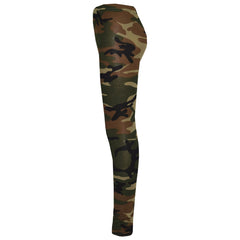 Girls Tops Kids Designer Over It 98 Camouflage Print Crop Top Legging Set 7-13Yr