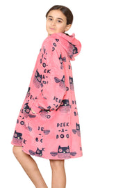 Kids Girls Boys Ultra Soft Oversized Hoodie Snuggle Plush Sherpa Fleece Lining