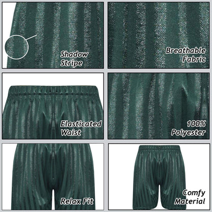 A2Z 4 Kids Shadow Stripe PE Shorts Pack of 2 Football Gym Shorts Age 2-13 Years