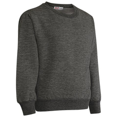 Kids Girls Boys Sweatshirt  Plain Crew Round Neck Uniform  Age 2-13 Years