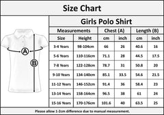 Kids Girls T Shirts Plain Polo Summer Fashion Soft Feel Tank Top 3-13 Yrs