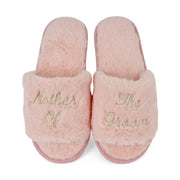 Women Fluffy Faux Fur Slipper Open Toe Warm Furry Cozy Slippers for Girls Shoes