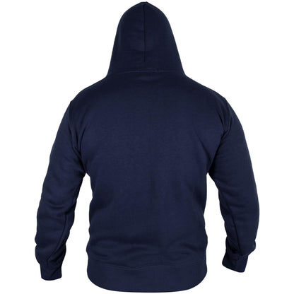 Mens Fleece Plain Zipper Hooded Long Sleeve Sweatshirt For Adults S-4XL
