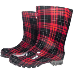 A2Z Ladies Anti-Skid Waterproof PVC Wellies Lightweight Women Wellington Boots