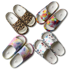 A2Z Mum Daughter Sliders Soft EVA Non Slip Shower Pool Slippers Beach Footwear