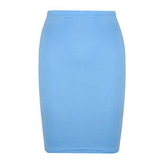 Kids Girls Plain Pencil Skirt Trendy Summer Clothing Sets Age 5-13 Years