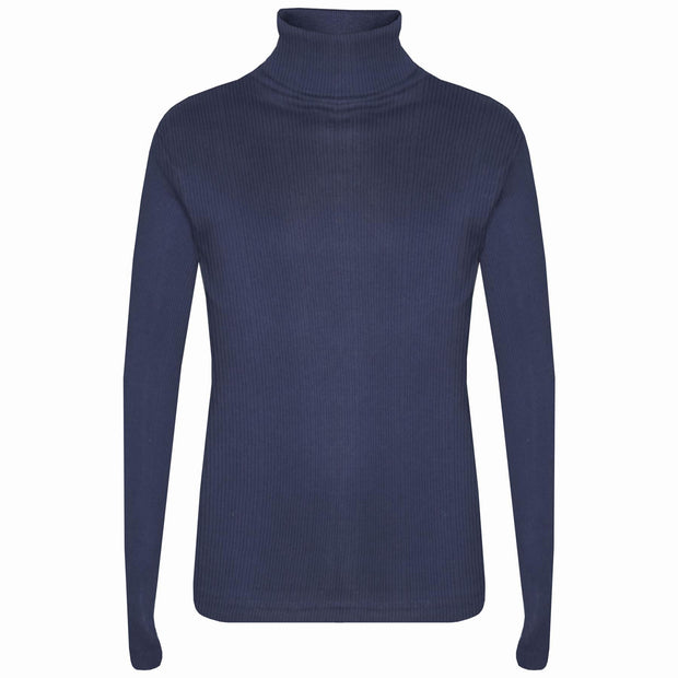 Kids Girls Polo Neck T Shirt Thick Cotton Turtleneck Jumper Long Sleeve Top 2-109