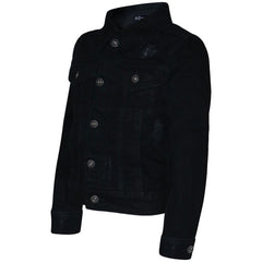 Kids Boys Denim Jacket Ripped Jeans Fashion Jackets Coat Age 3-13 Years