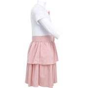 Kids Girls Summer Dress Casual Ruffle Party Dress Age 2-14