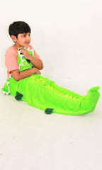 Kids Blanket Crocodile Soft Fleece Blankets Sleeping Bag Fancy Dresses One Size