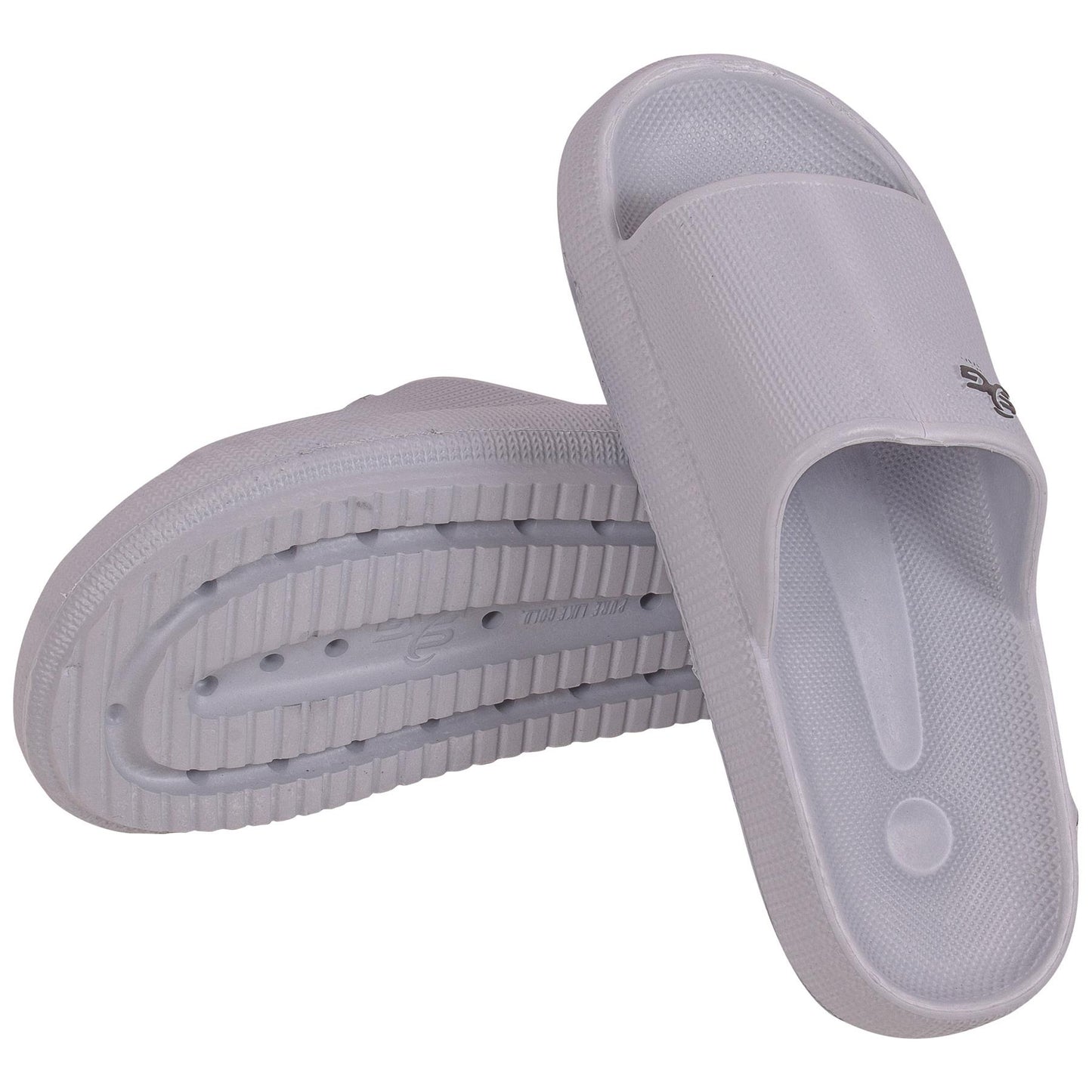 Mens Open Toe Slider Summer Beach Pool Slides Sandals Anti-Slip House Slippers