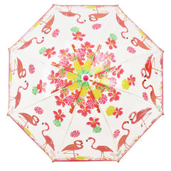A2Z Kids POE Clear Dome Umbrella Wind and Rain Resistant Outdoor Travel Brolly