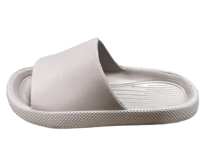 Mens Womens Slides Cloud Slippers Summer Non-Slip Thick Sole Open Toe Sandals