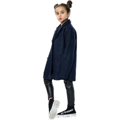 Kids Sherpa Coat Fleece Jacket Wool Girls Designer Teddy Jacket Age 5-13 yrs
